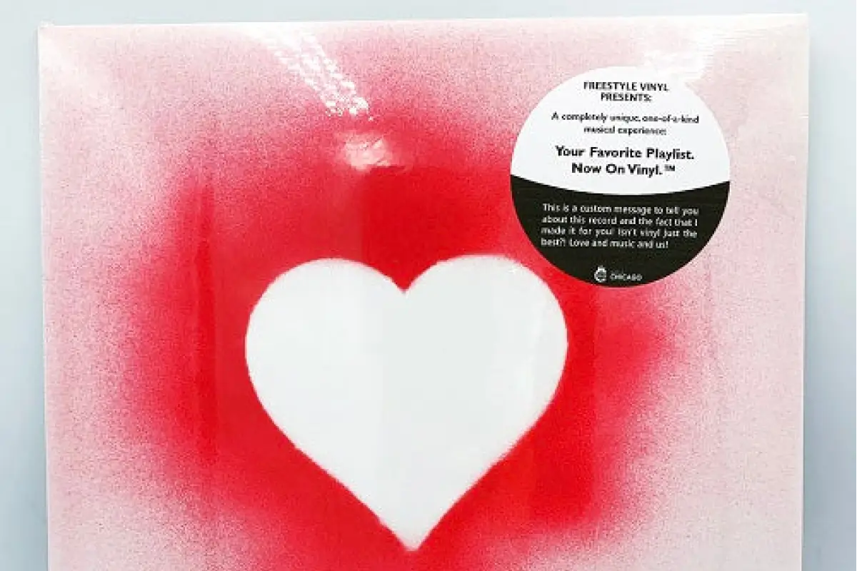 Personalized dust jacket with a custom sticker.